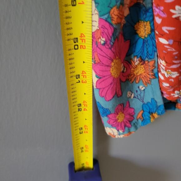 Colorful Floral Long Sleeve Dress - Picture 9 of 13